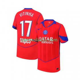 Camisolas de futebol Paris Saint-Germain Khvicha Kvaratskhelia 7 Criança Equipamento 3ª 2025/26 Manga Curta